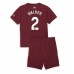 Maillot de foot Manchester City Kyle Walker #2 Troisième vêtements enfant 2024-25 Manches Courtes (+ pantalon court)